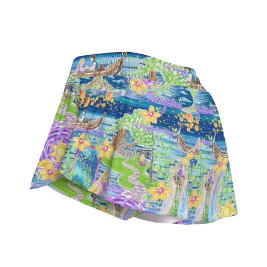 Lantern Festival Glow - Women's Flowy Pocket Shorts