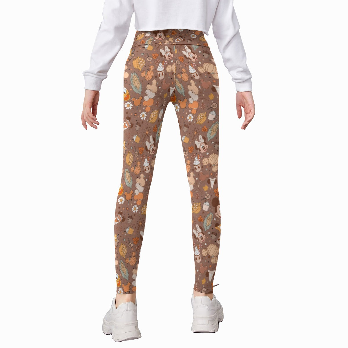 Pumpkin Spice Friends Fall - Kid's Leggings