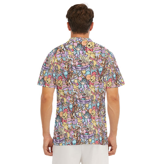 Birthday Bash in the Woods - Men's Polo Shirt