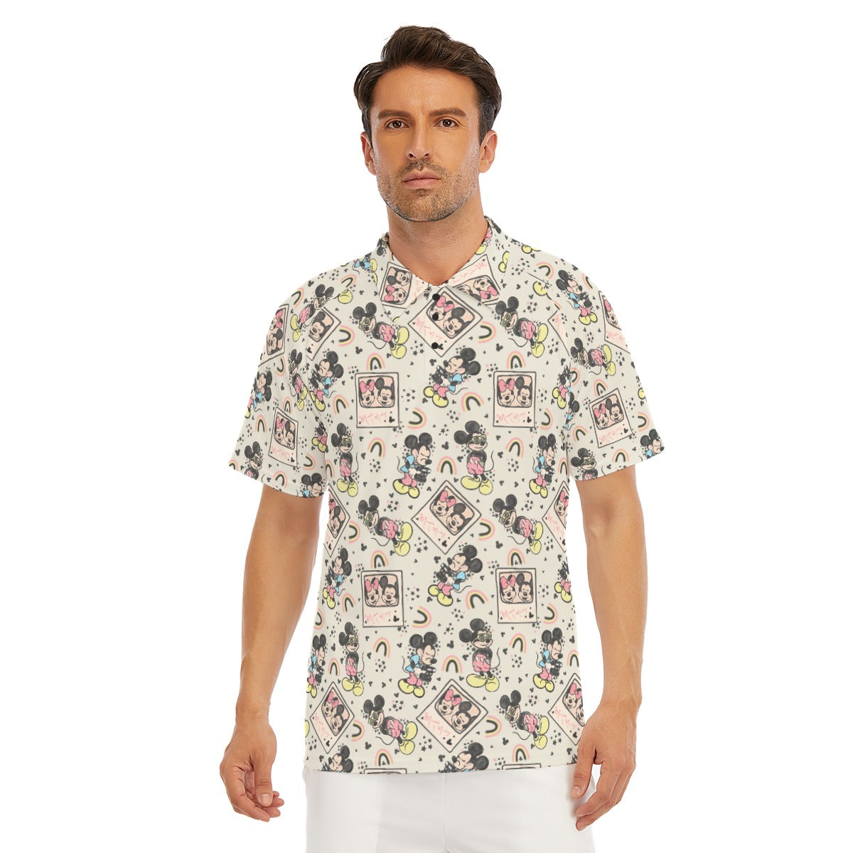 Retro Camera Mouse - Men's Polo Shirt