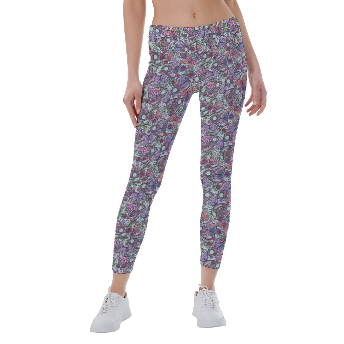 Butterfly Planchettes - Women's Yoga Leggings