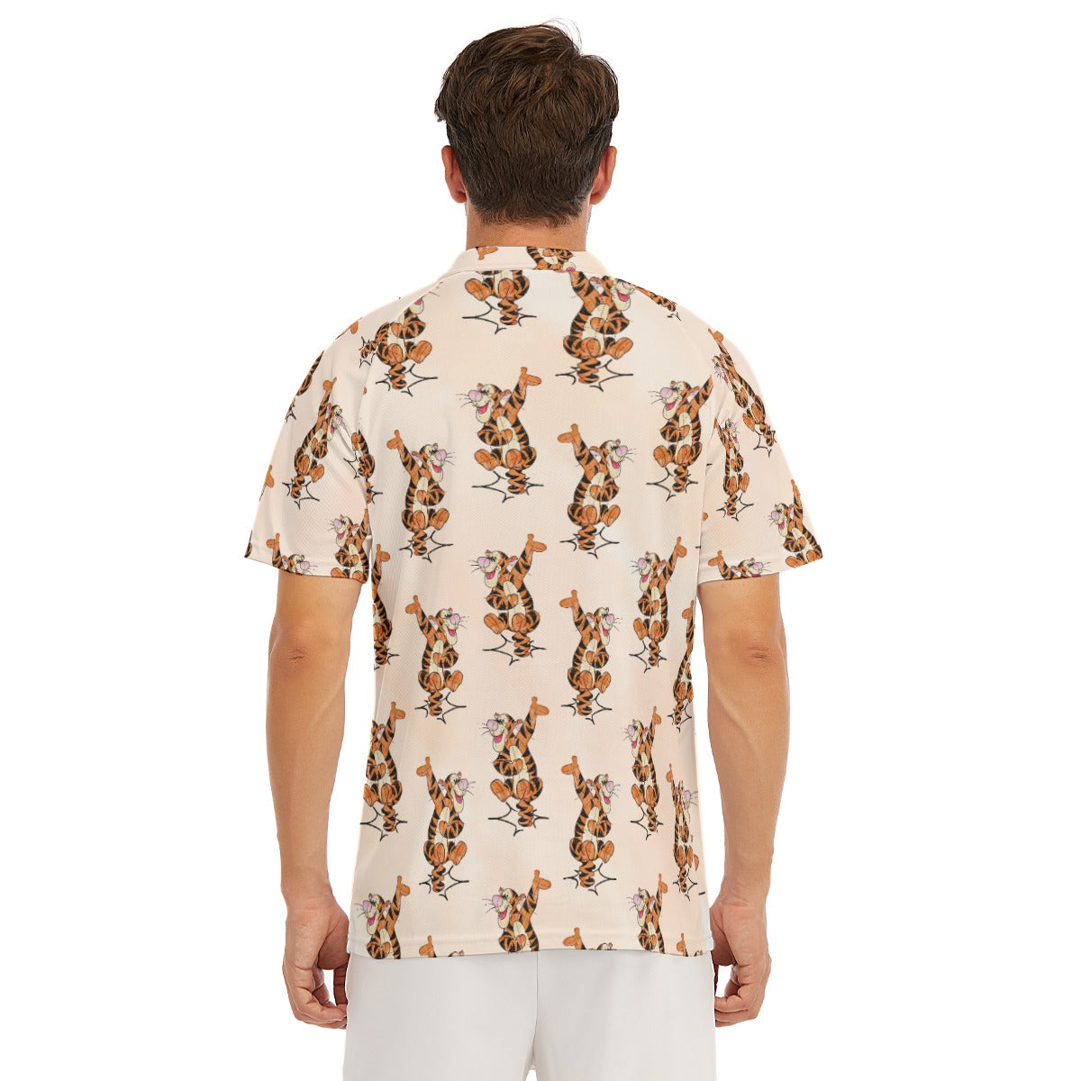 Sketched Bouncing Buddy - Men's Polo Shirt