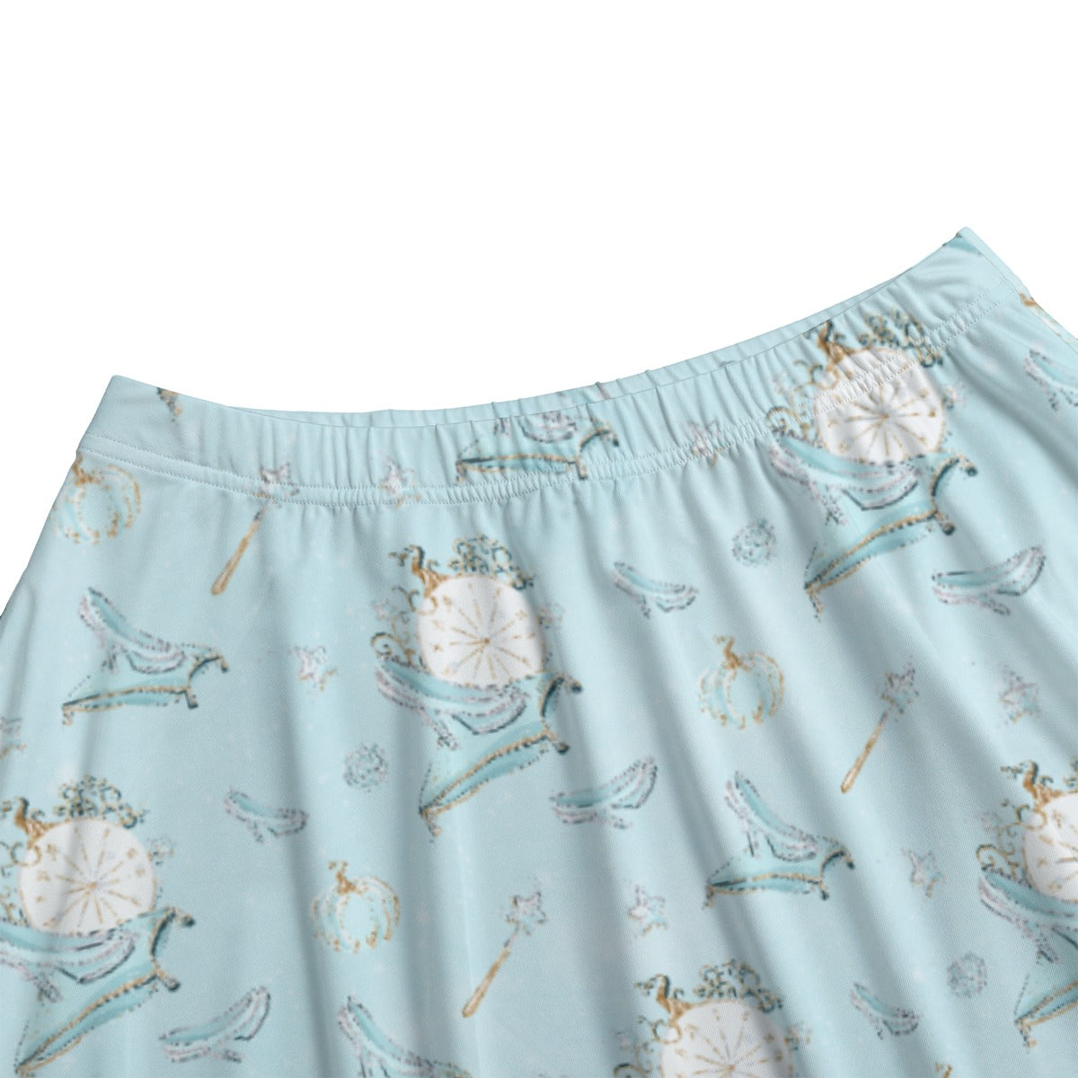 Enchanted Glass Slipper - Women’s Pocket Midi Skirt