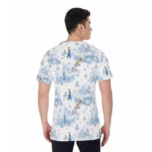 Enchanted Winter Landscape - Men's Short Sleeve T-Shirt