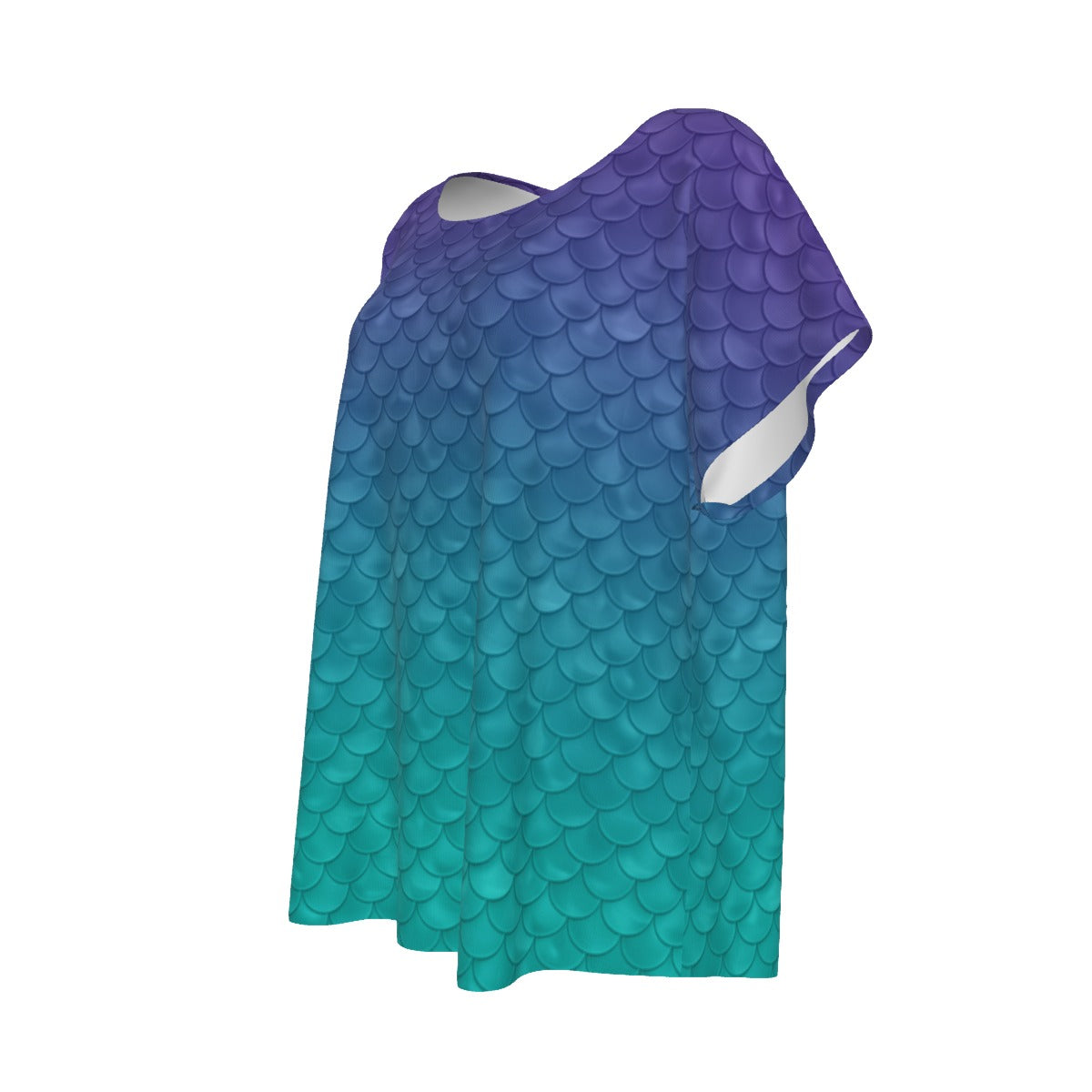 Dreamy Mermaid Scales - Women’s Relaxed Fit Scoop Tee