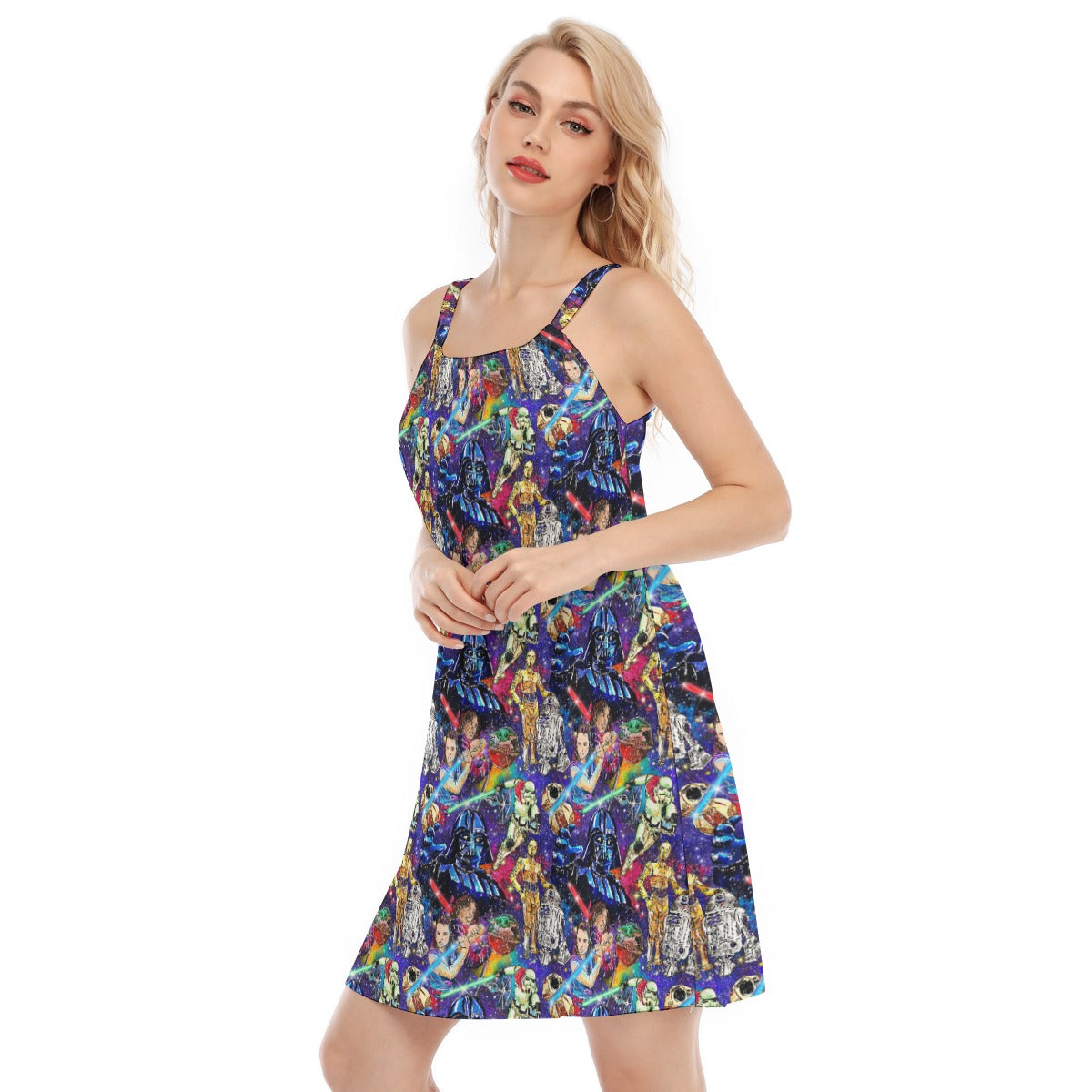 Galaxy Saga - Women’s Adjustable Sundress