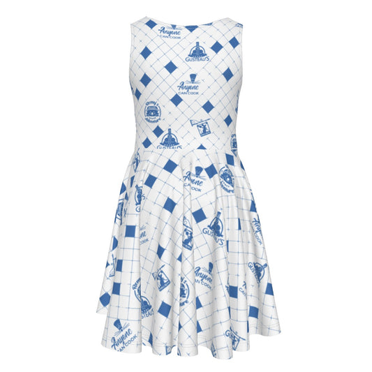Chez Little Chef - Kid's Sleeveless Skater Dress