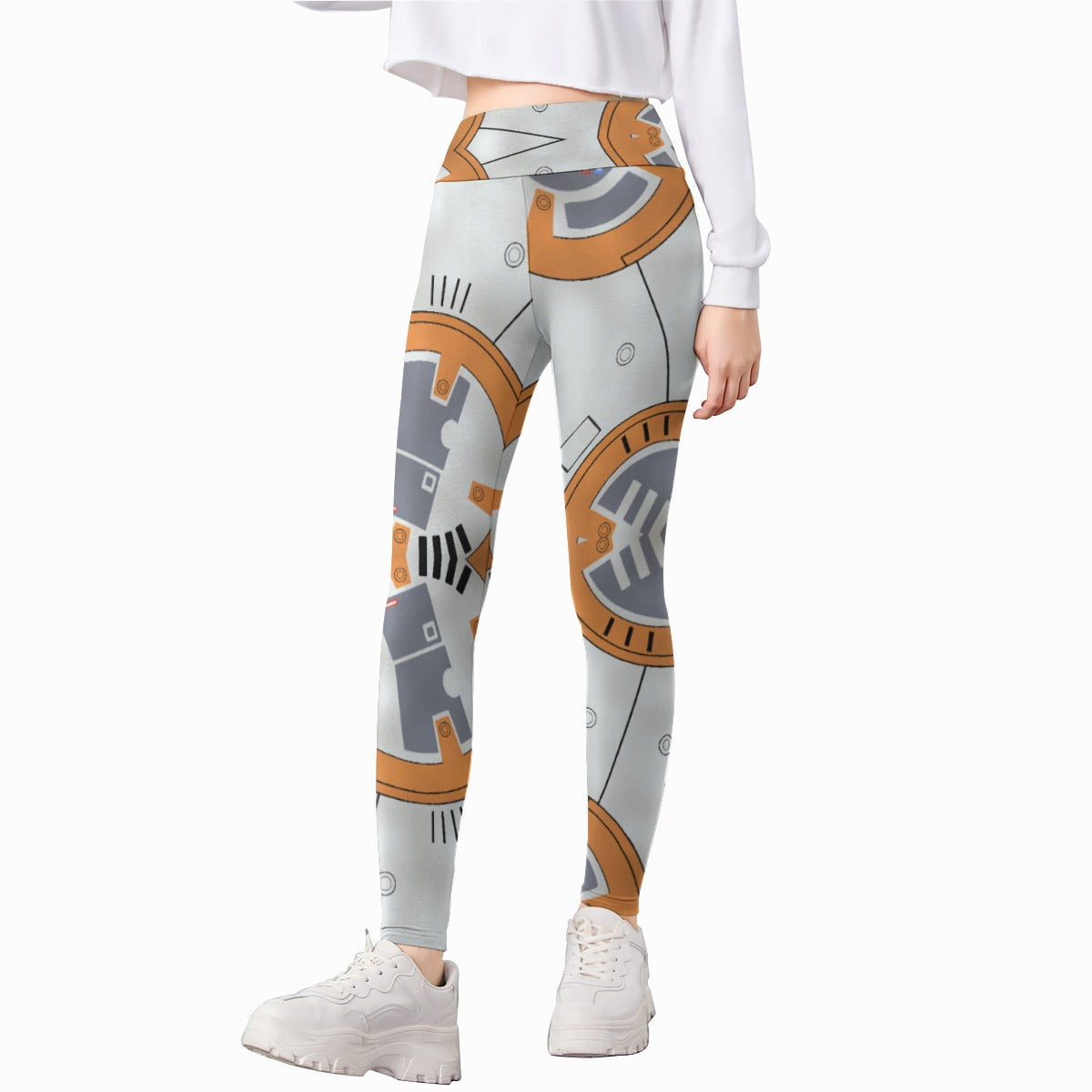 Little Round Droid - Kid's Leggings