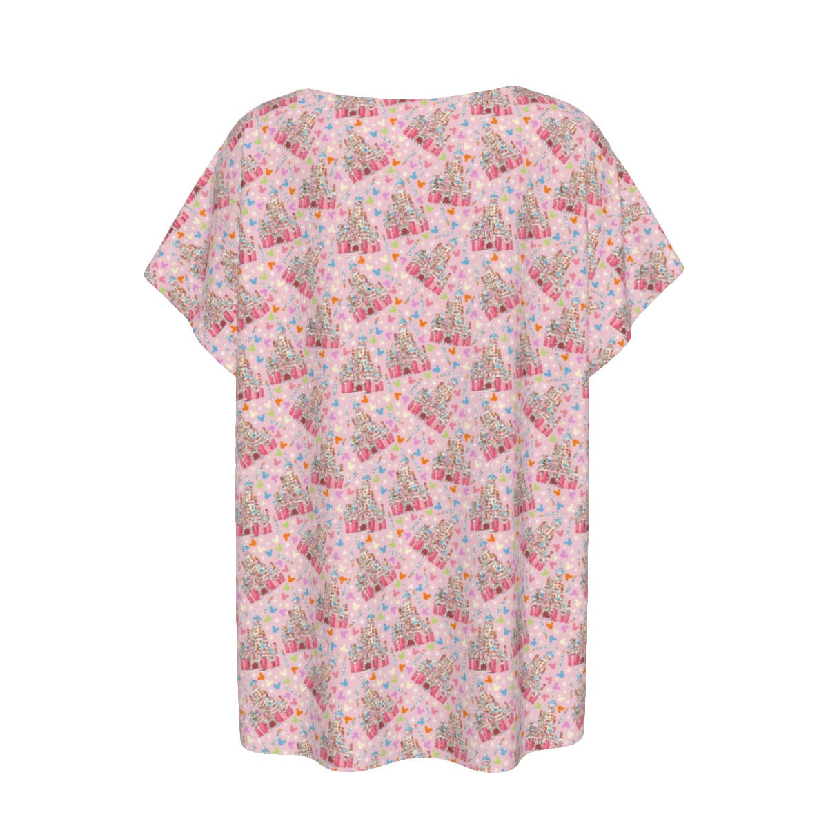 25th Birthday Cake Castle - Women’s Relaxed Fit Scoop Tee