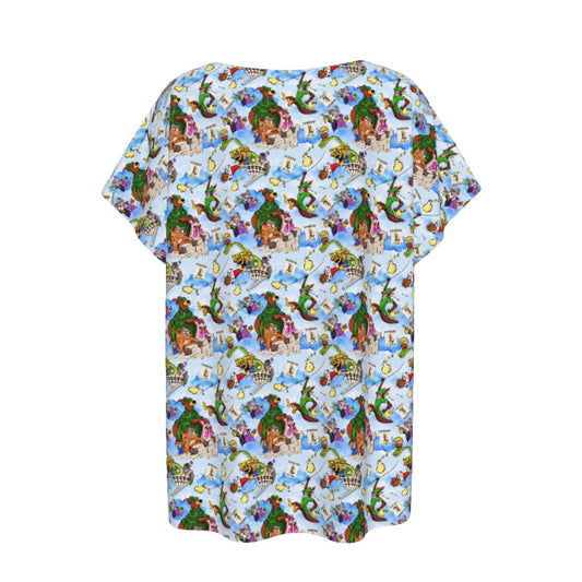 Robin Hood Adventure - Women’s Relaxed Fit Scoop Tee
