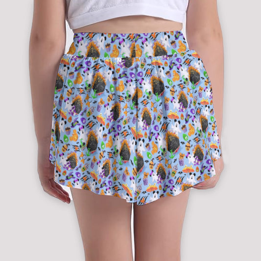 Halloween On The High Seas - Girls’ Flowy Pocket Shorts