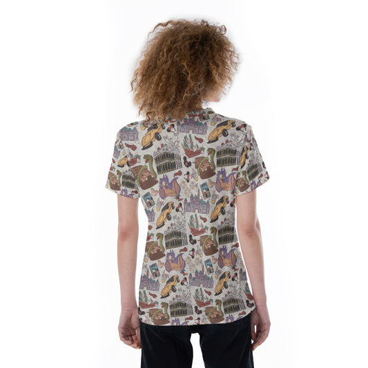 West Coast DLR - Women's Short Sleeve V-Neck T-Shirt