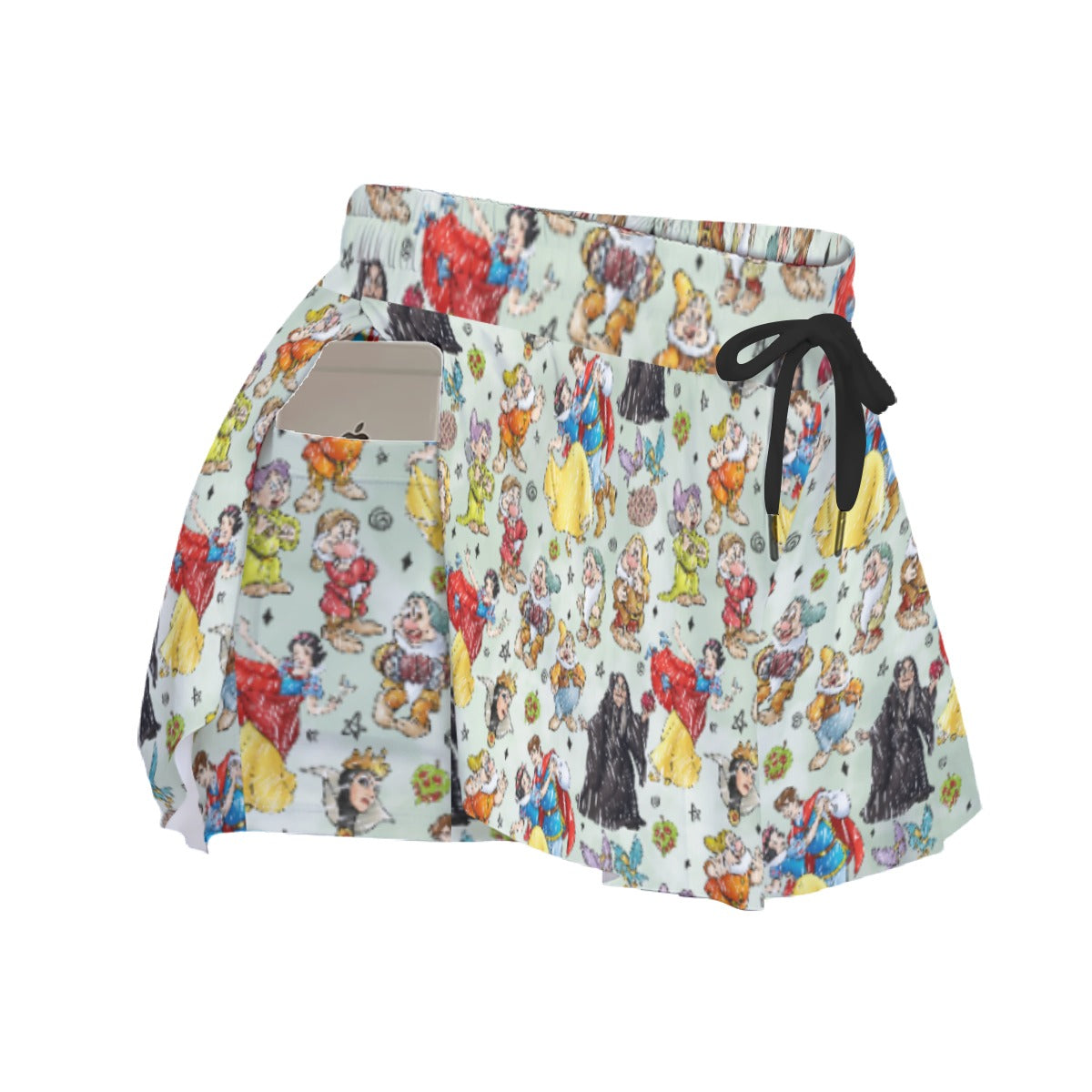 Fairest Crew Sketch - Women's Flowy Pocket Shorts