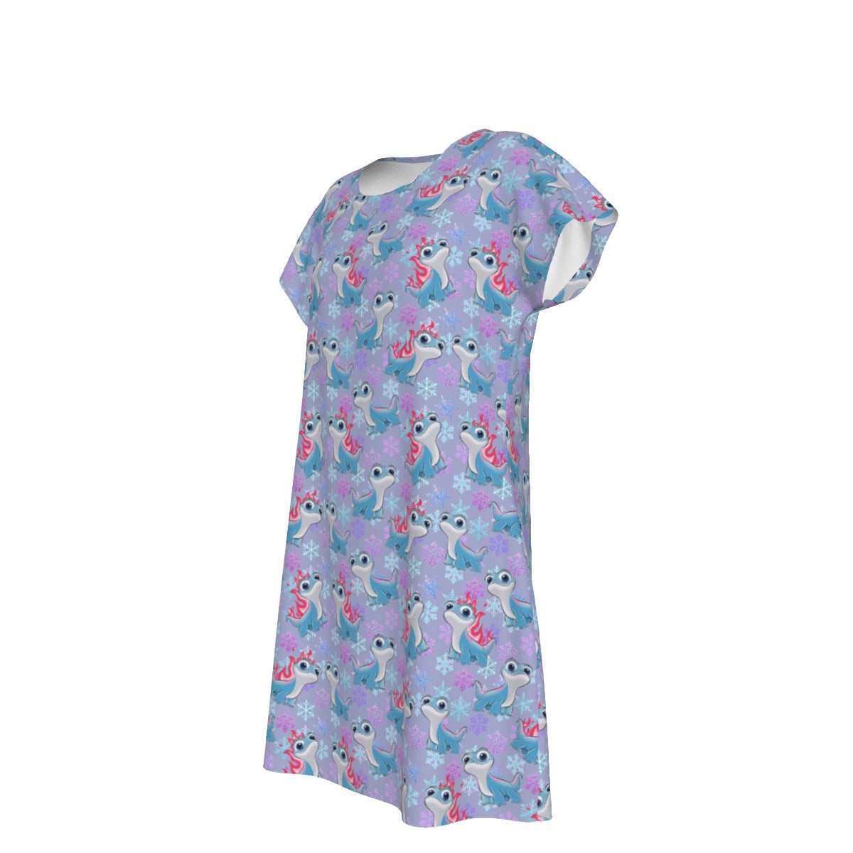 Bruni the Fire Spirit - Women's T-Shirt Dress