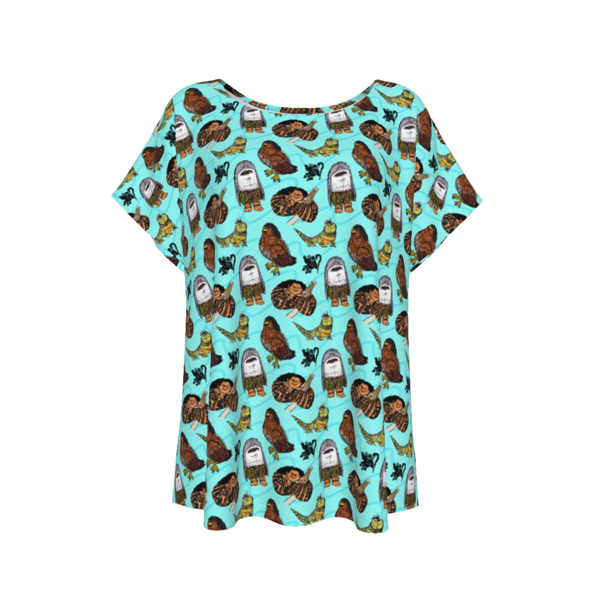 Shapeshifting Island Hero - Women’s Relaxed Fit Scoop Tee