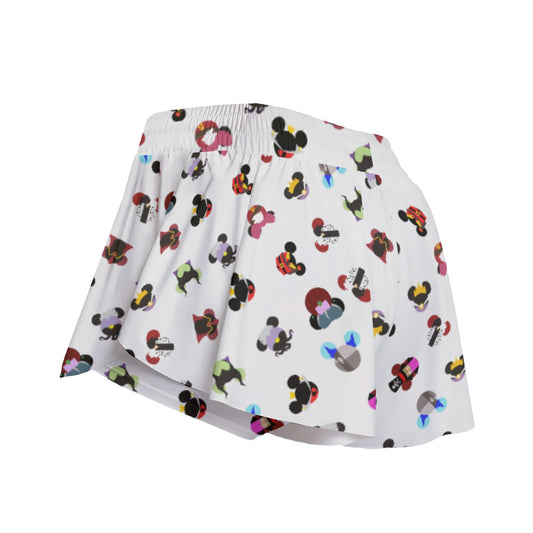 Wicked Mouse Ears - Women's Flowy Pocket Shorts