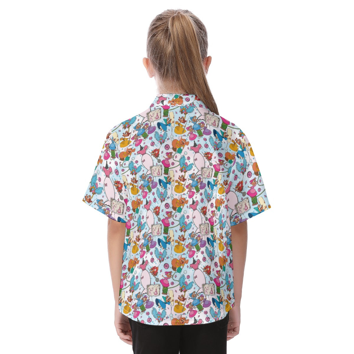 Tiny Tailors & Sewing Friendsends - Kid's Hawaiian Button Up Shirt