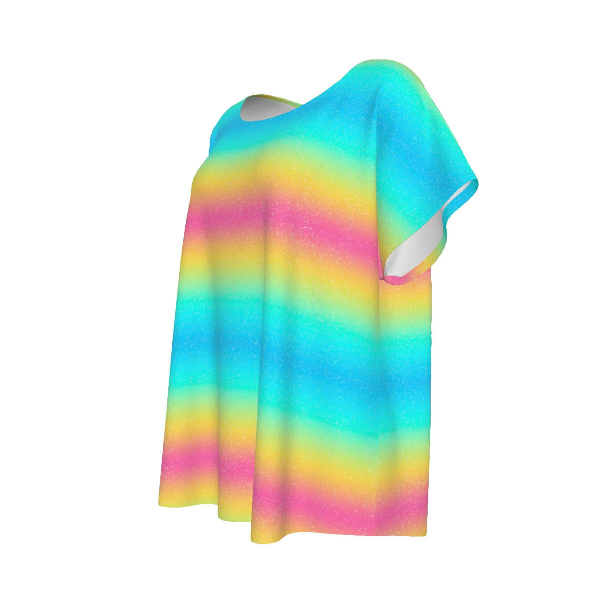 Rainbow Ombre - Women’s Relaxed Fit Scoop Tee