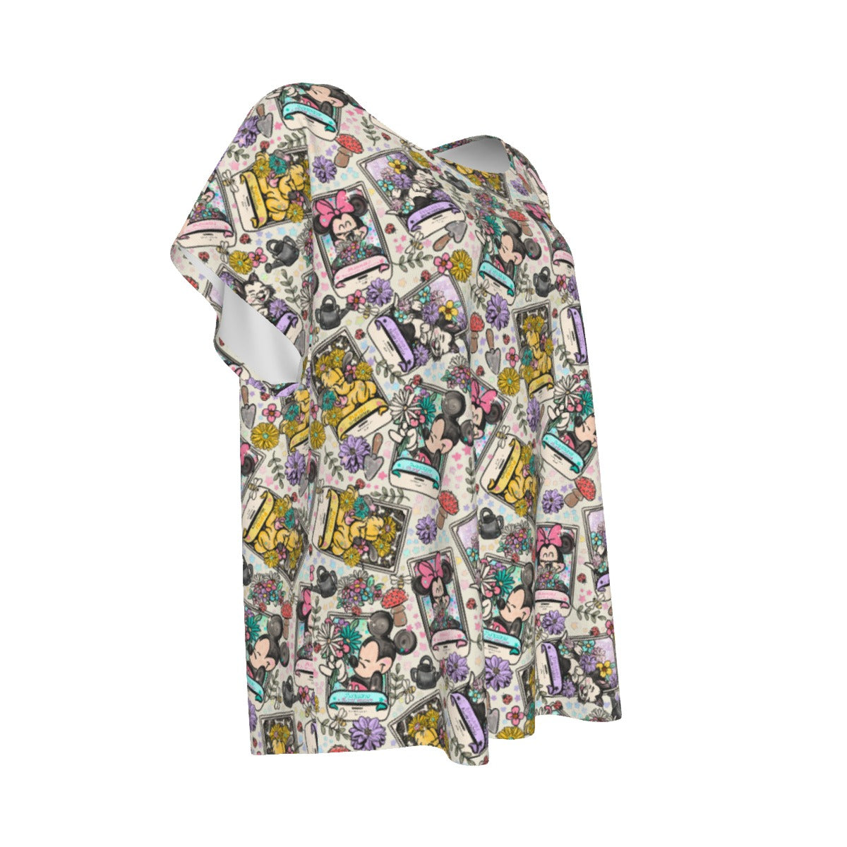 Garden Helpers Seed Packetskets - Women’s Relaxed Fit Scoop Tee