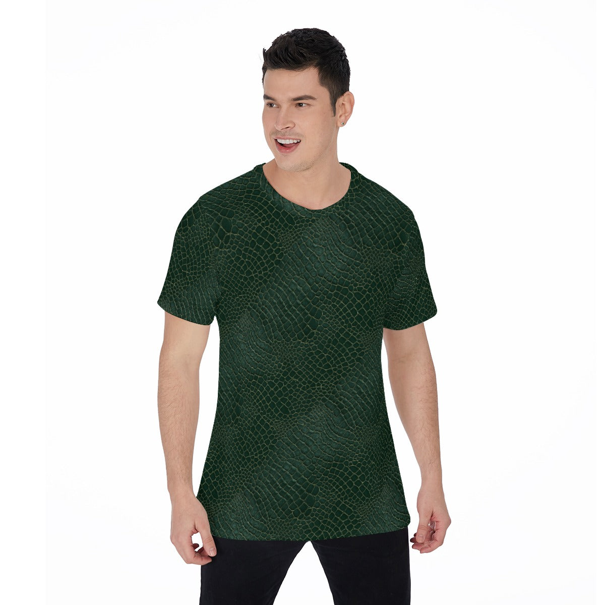 Animal Print - Alligator - Men's Short Sleeve T-Shirt