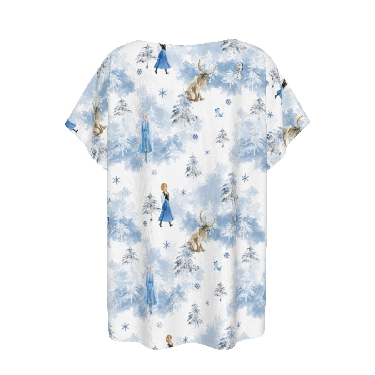 Enchanted Winter Landscape - Women’s Relaxed Fit Scoop Tee