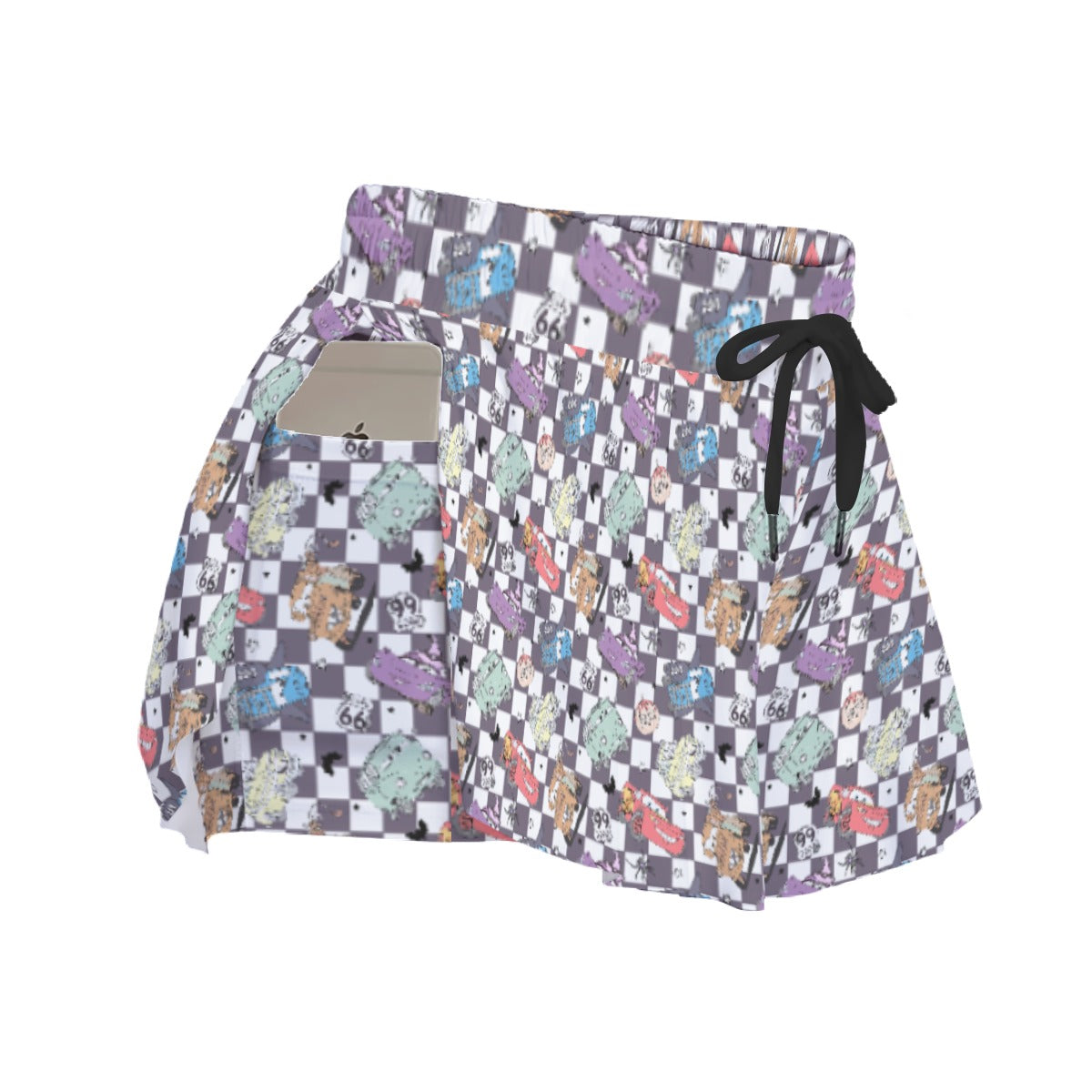 Halloween Racing Crew - Women's Flowy Pocket Shorts