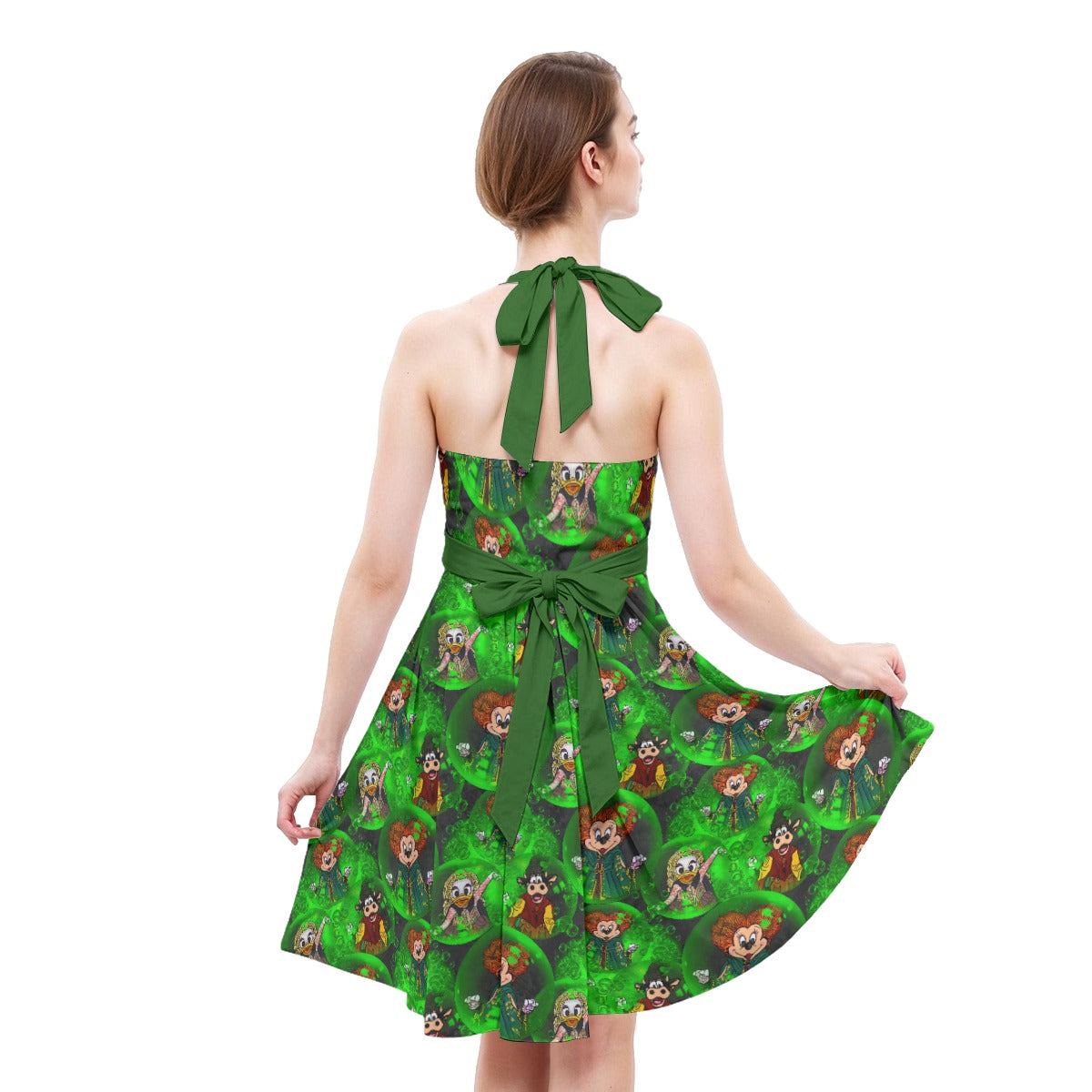 Wicked Witches’ Covenches - Women's Halter Vintage Pocket Dress