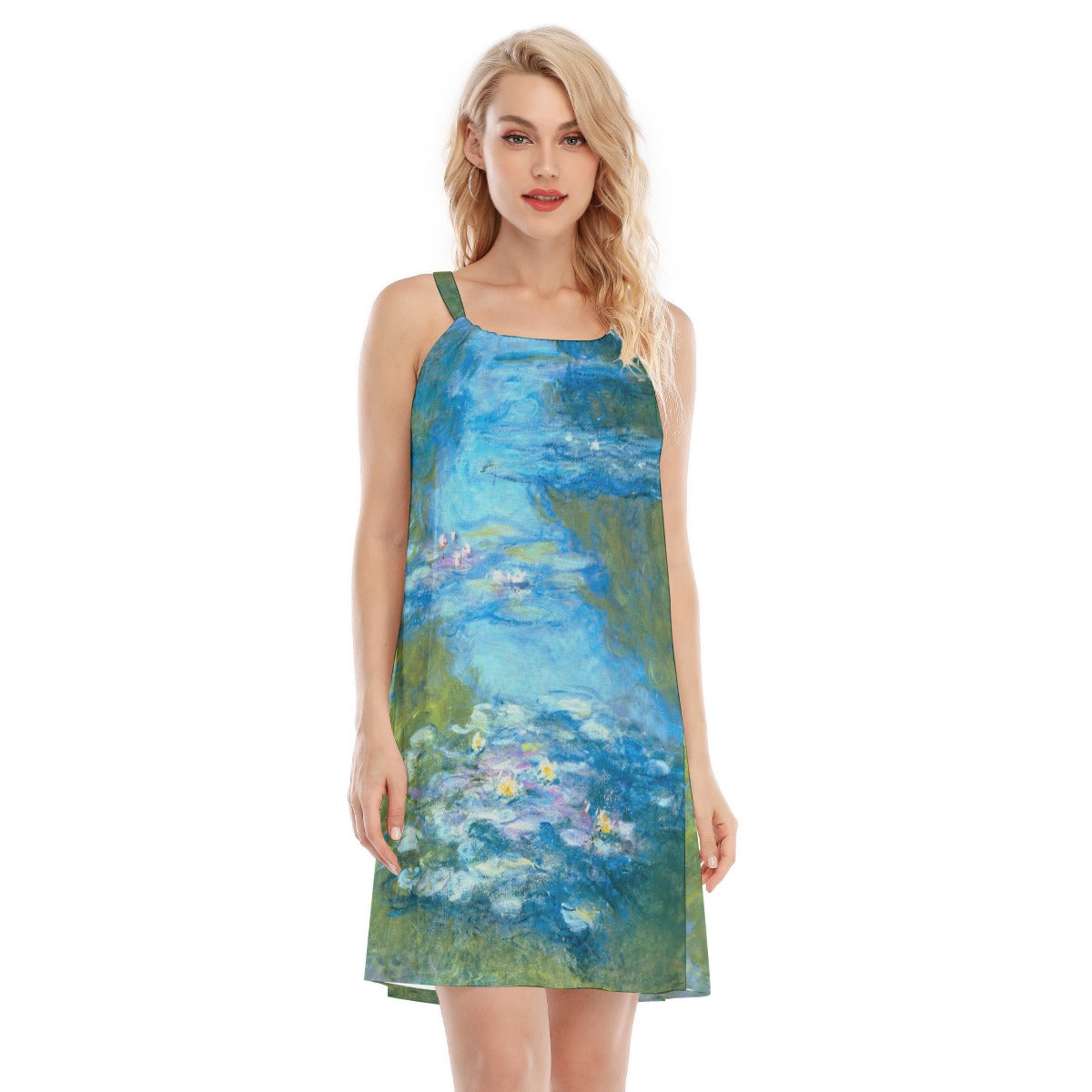 Monet Water Lillies - Women’s Adjustable Sundress
