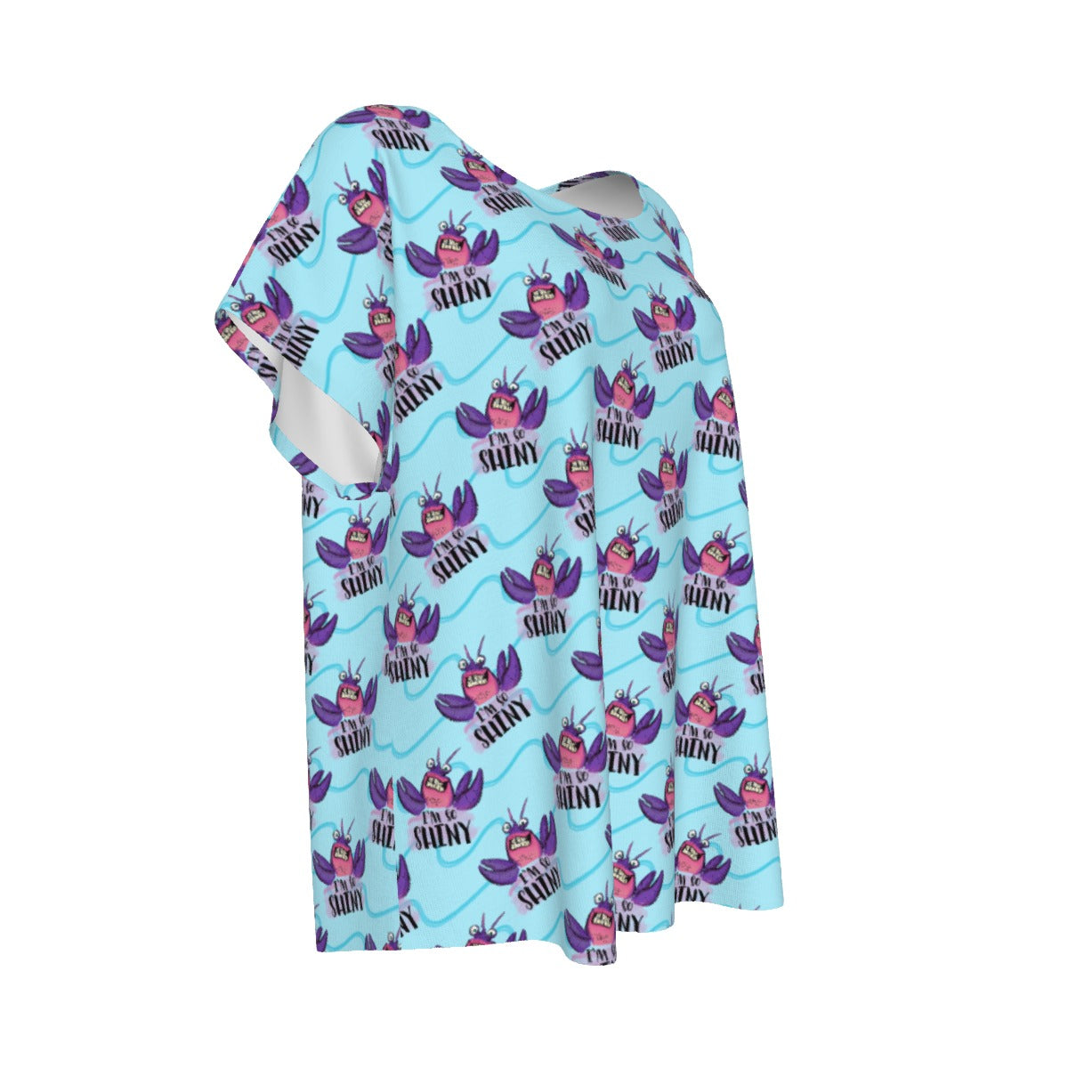 Shiny Deep-Sea Villain - Women’s Relaxed Fit Scoop Tee