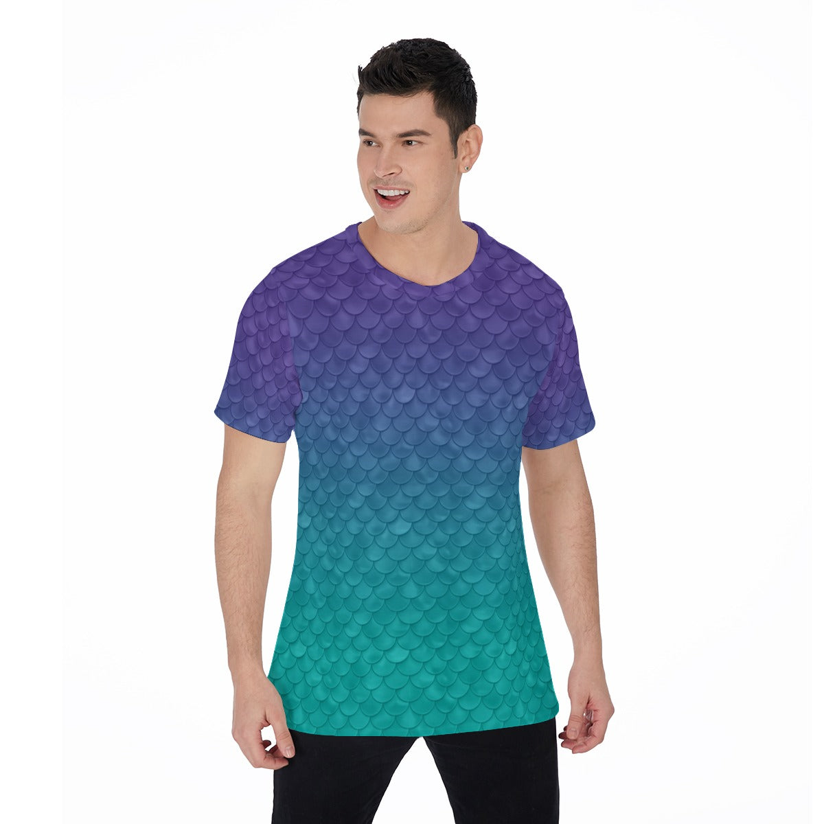 Dreamy Mermaid Scales - Men's Short Sleeve T-Shirt