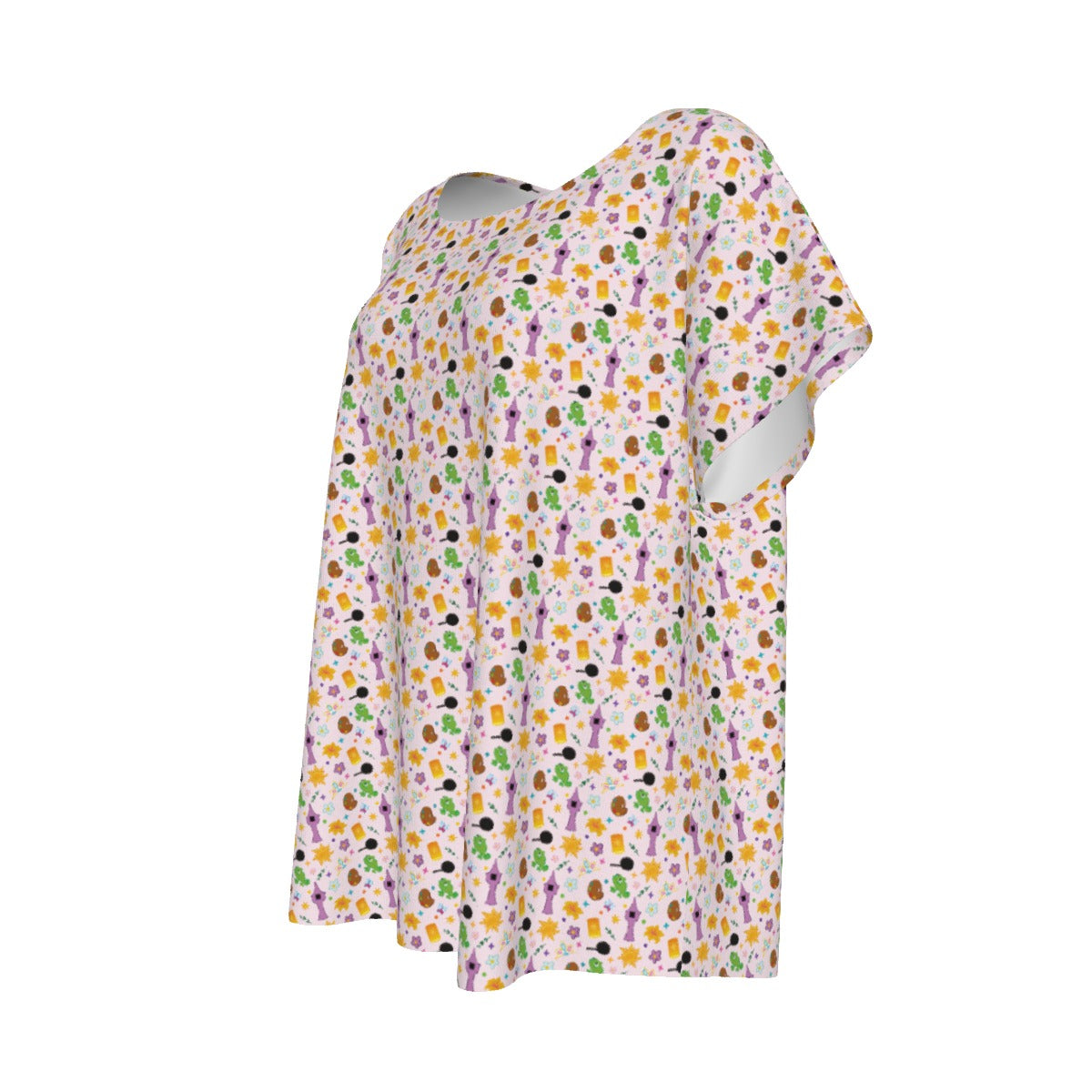 Long Hair Princess Icons - Women’s Relaxed Fit Scoop Tee
