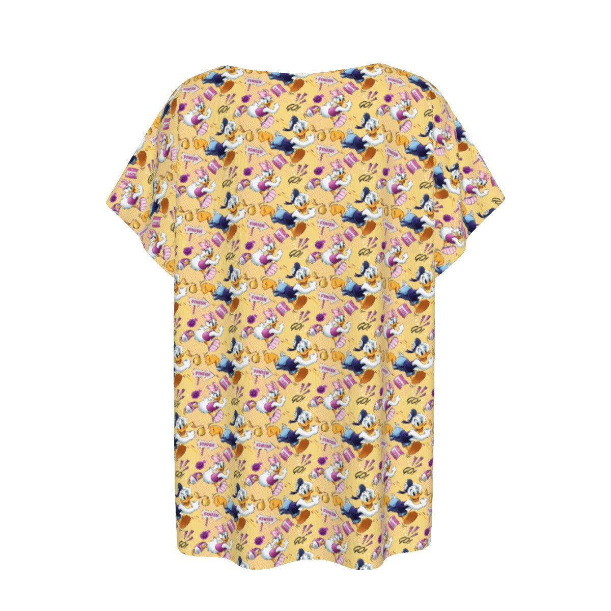Feisty Marathon Match-Up - Women’s Relaxed Fit Scoop Tee