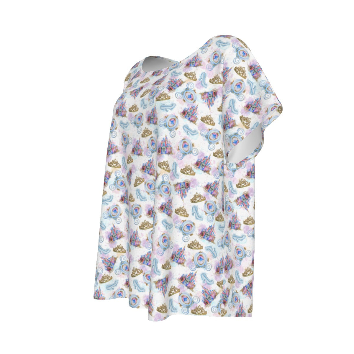 Watercolor Fairytale Fantasy - Women’s Relaxed Fit Scoop Tee