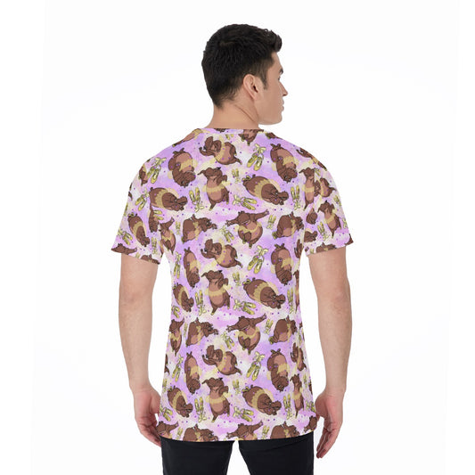 Ballerina Hippos - Men's Short Sleeve T-Shirt