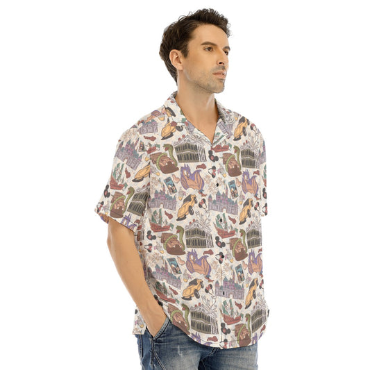 West Coast DLR - Men's Hawaiian Button Up Shirt