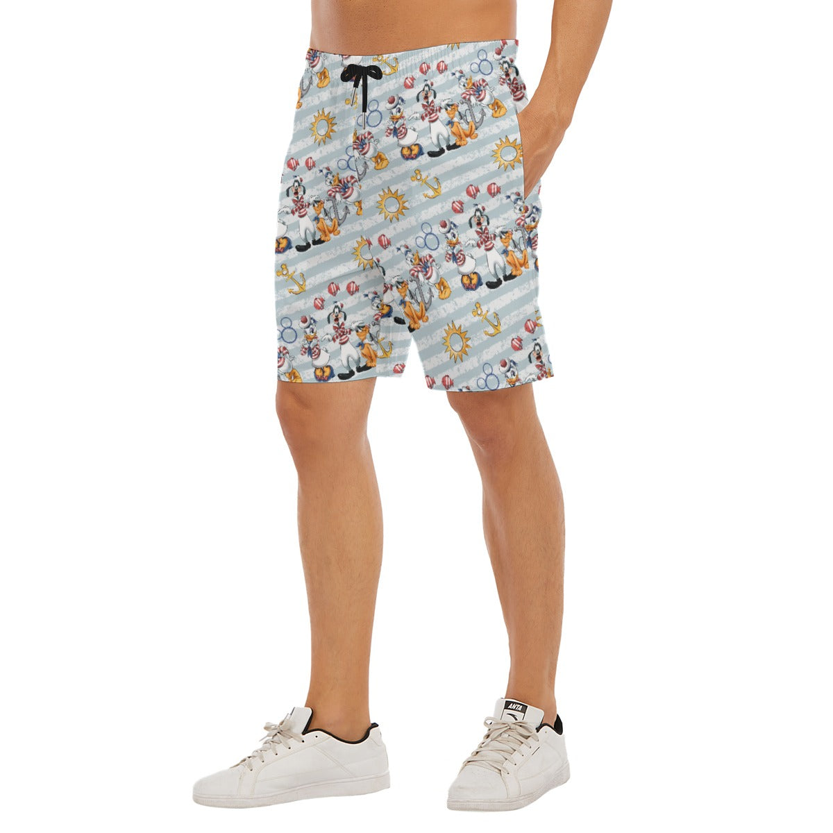Set Sail with the Crew - Men’s Pocket Beach Shorts
