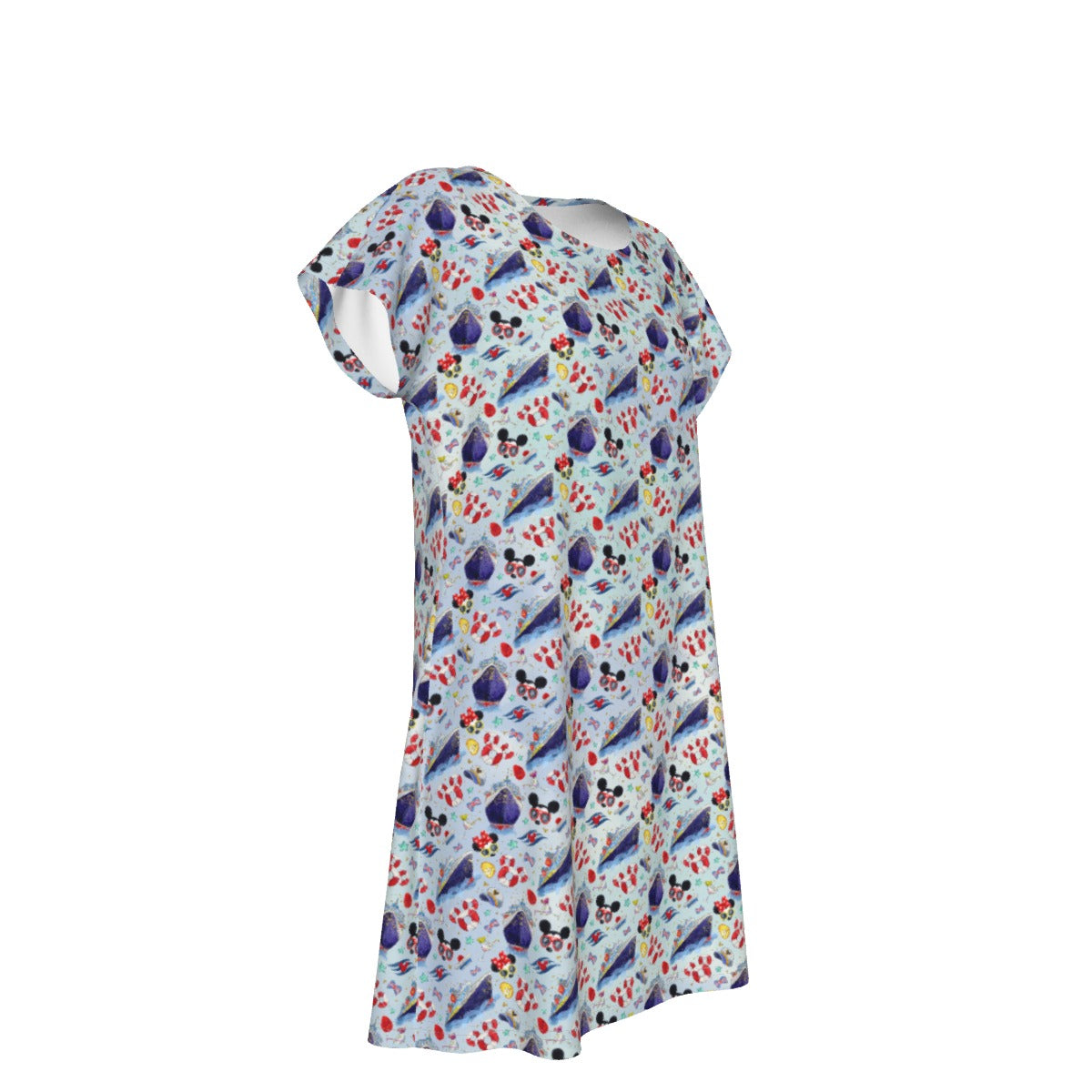 DCL Cruise Style Adventure - Women's T-Shirt Dress