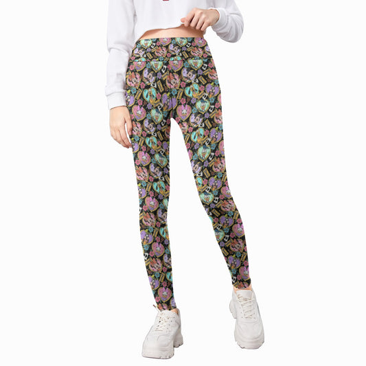 Tattoo Hearts Classic Crew - Kid's Leggings