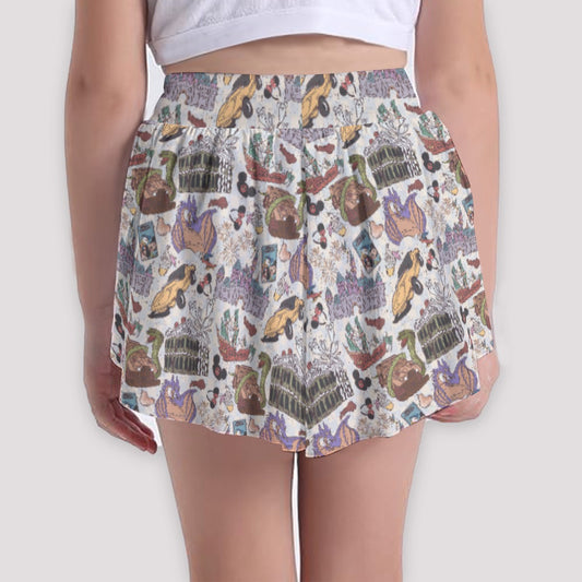 West Coast DLR - Girls’ Flowy Pocket Shorts