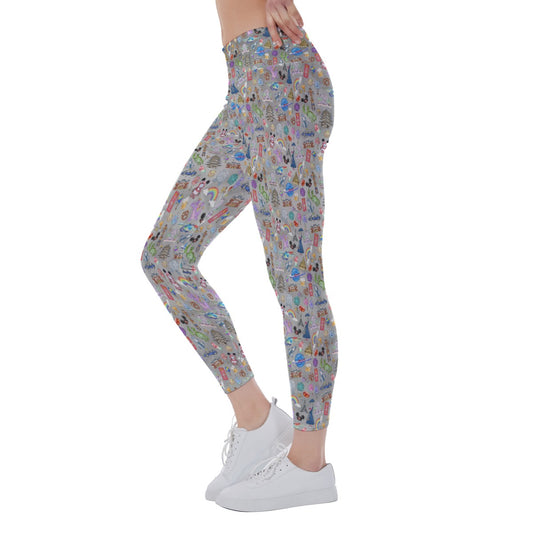 EC Around The World Experience - Women's Yoga Leggings