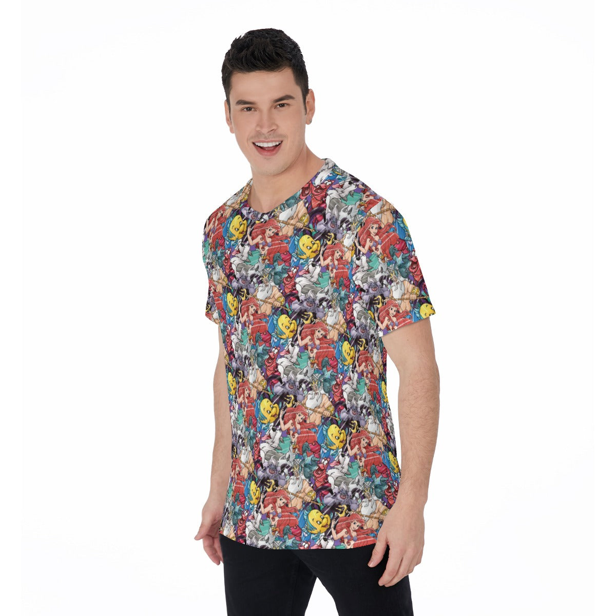Undersea Crew Sketch - Men's Short Sleeve T-Shirt