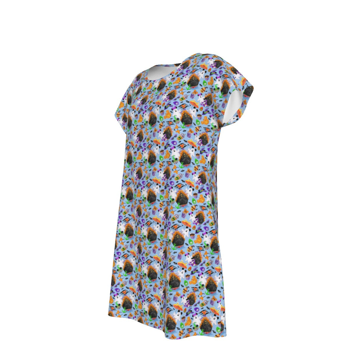 Halloween On The High Seas - Women's T-Shirt Dress