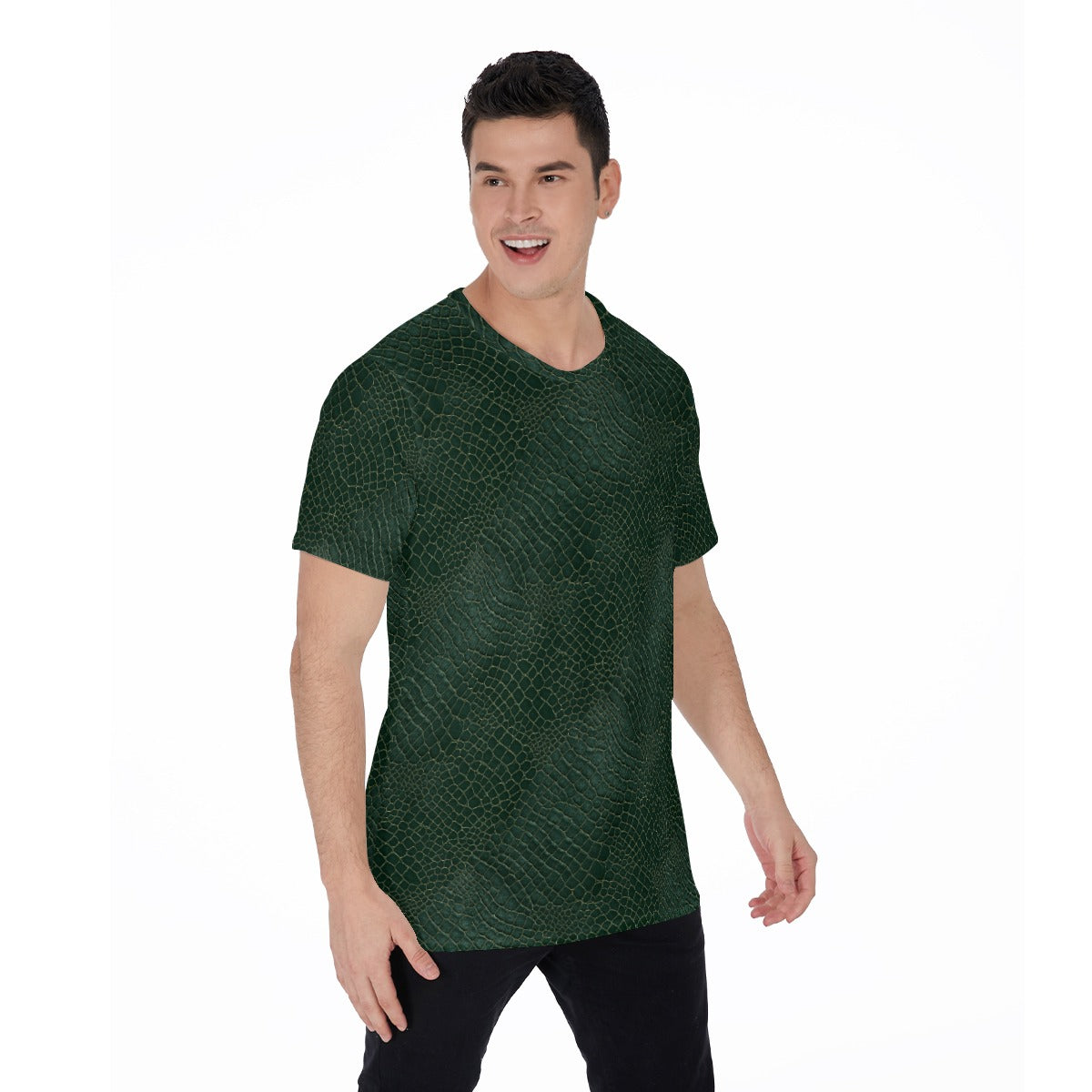 Animal Print - Alligator - Men's Short Sleeve T-Shirt