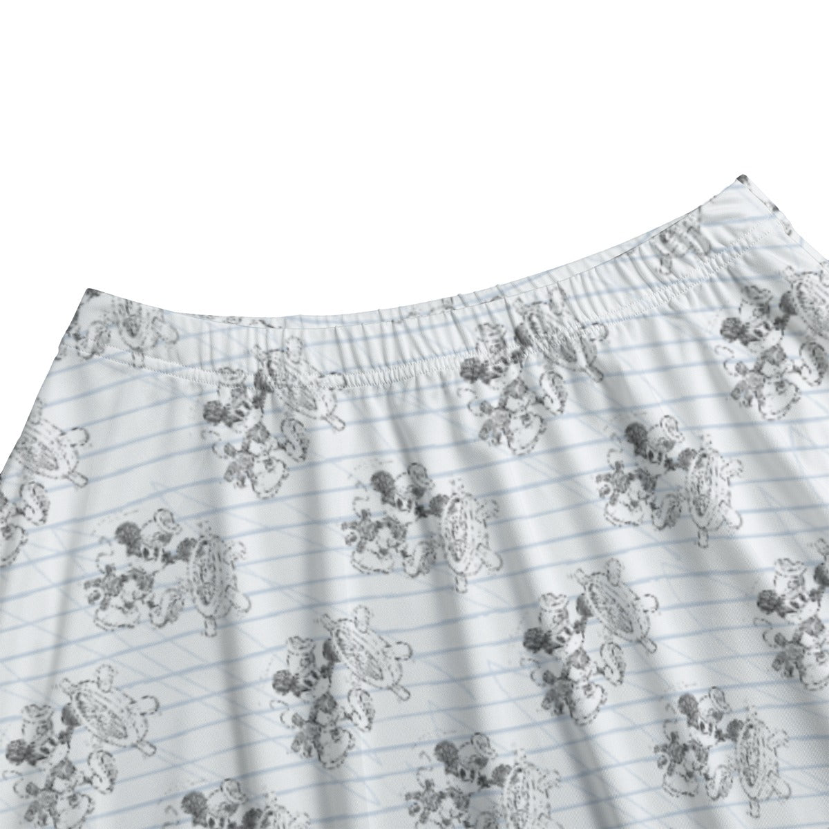 Sketch of Steamboat Mouse - Women’s Pocket Midi Skirt