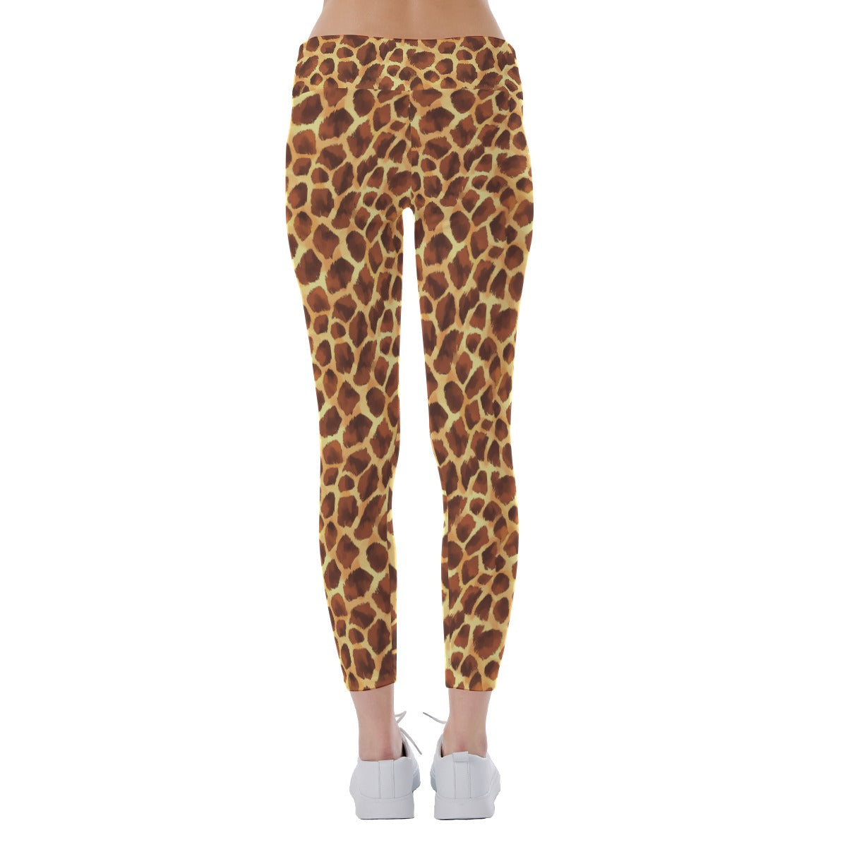 Animal Print - Giraffe - Women's Yoga Leggings