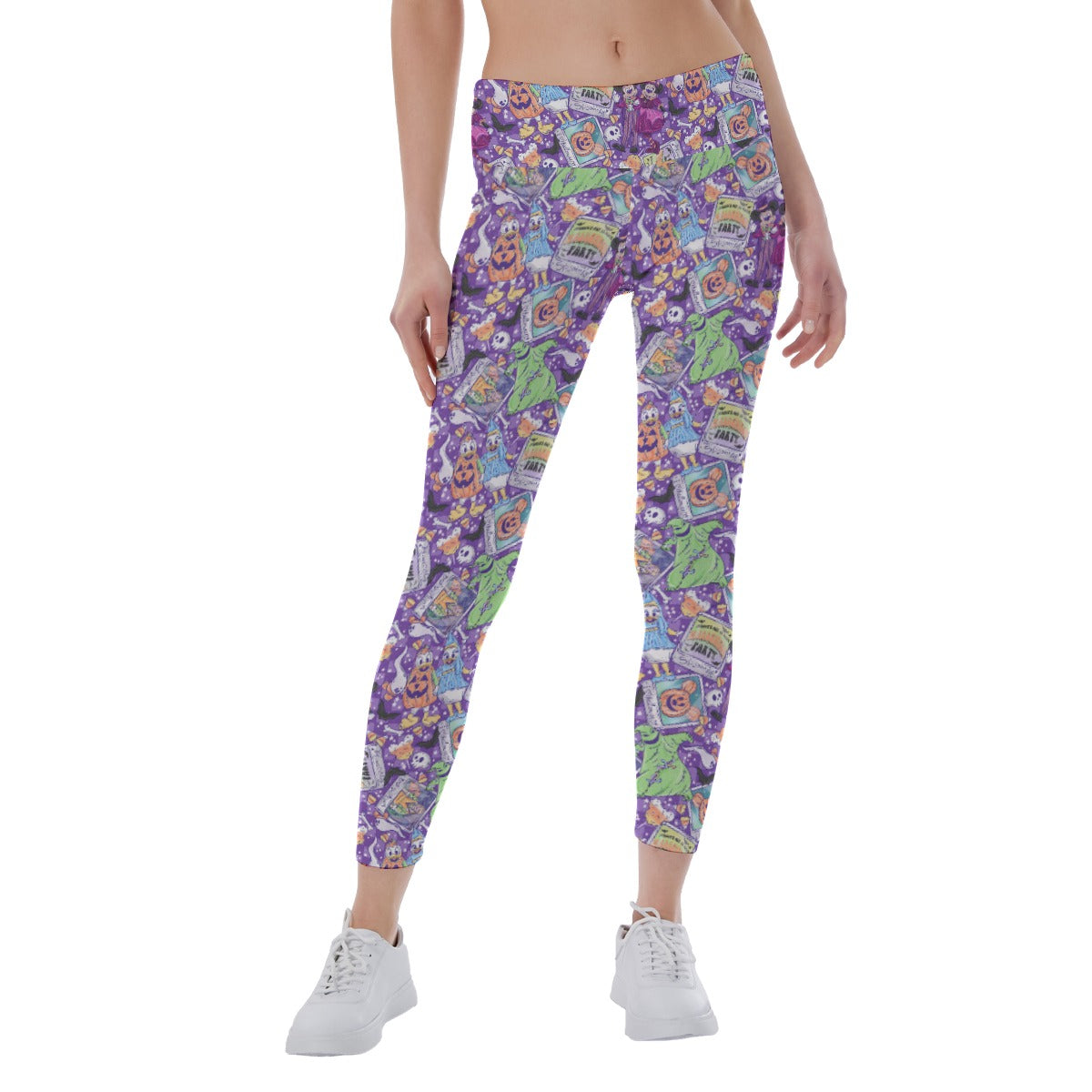 Not So Scary Halloween Party - Women's Yoga Leggings