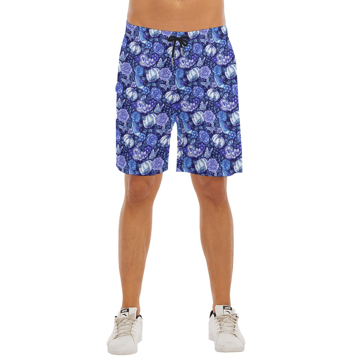 Fairytale Florals – Royal Ball - Men’s Pocket Beach Shorts