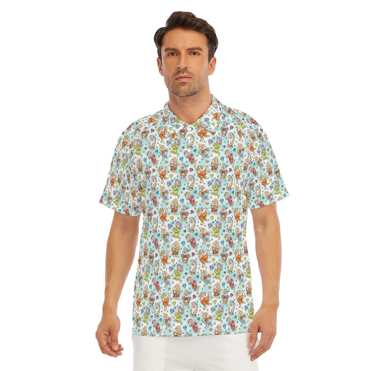 Seven Helpers Sketch - Men's Polo Shirt