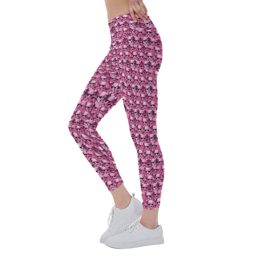 Pink Helmet Battalion - Women's Yoga Leggings
