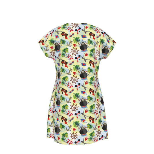 Pirate Night Cruise - Women's T-Shirt Dress